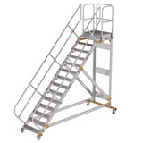 Munk Vliegtuigtrap 14 treden (800mm), 45°
