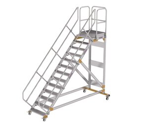 Munk Vliegtuigtrap 13 treden (800mm), 45°