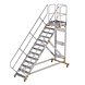 Roossien Vliegtuigtrap 13 treden (800mm), 45°