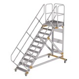 Roossien Vliegtuigtrap 11 treden (800mm), 45°