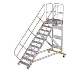 Munk Vliegtuigtrap 11 treden (800mm), 45°