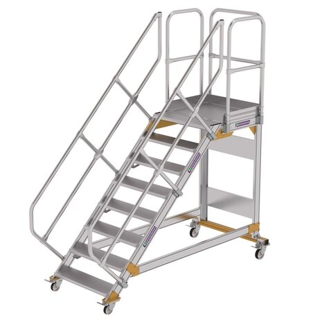 Roossien Vliegtuigtrap 8 treden (800mm), 45°