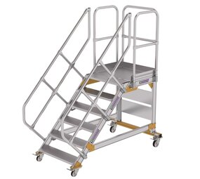 Roossien Vliegtuigtrap 6 treden (800mm), 45°