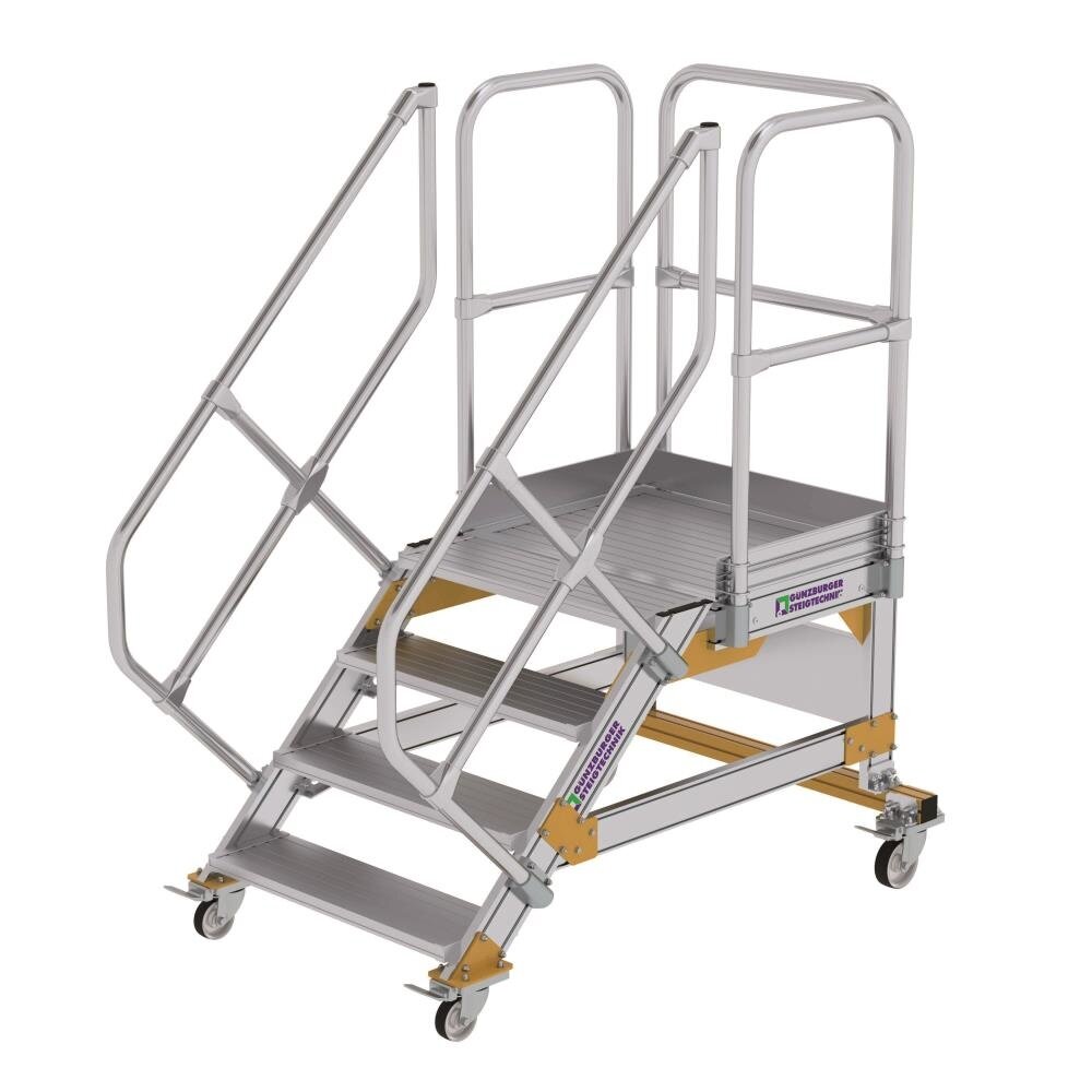 Roossien Vliegtuigtrap 4 treden (800mm), 45°