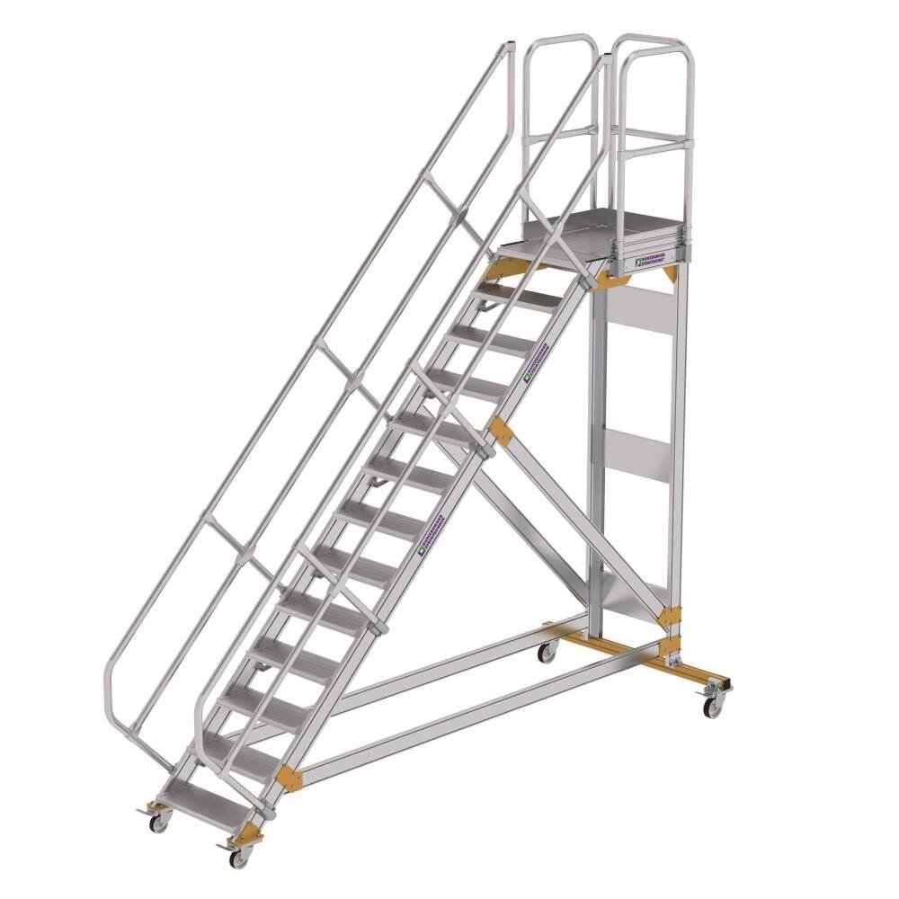 Roossien Vliegtuigtrap 13 treden (600mm), 45° Roossien Vliegtuigtrap 13 treden (600mm), 45°