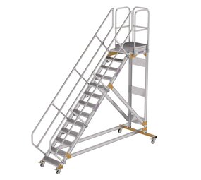 Munk Vliegtuigtrap 13 treden (600mm), 45° Munk Vliegtuigtrap 13 treden (600mm), 45°