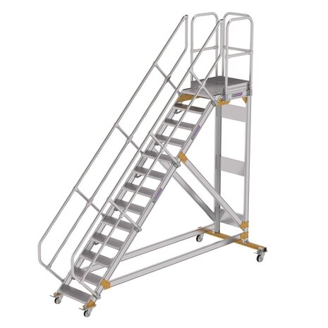 Munk Vliegtuigtrap 13 treden (600mm), 45° Munk Vliegtuigtrap 13 treden (600mm), 45°