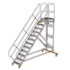 Roossien Vliegtuigtrap 12 treden (600mm), 45°