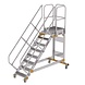 Roossien Vliegtuigtrap 8 treden (600mm), 45°