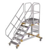 Roossien Vliegtuigtrap 6 treden (600mm), 45°