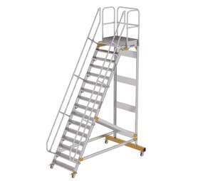 Roossien Vliegtuigtrap 16 treden (1.000mm), 60°