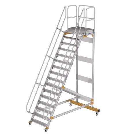 Roossien Vliegtuigtrap 16 treden (1.000mm), 60° Roossien Vliegtuigtrap 16 treden (1.000mm), 60°
