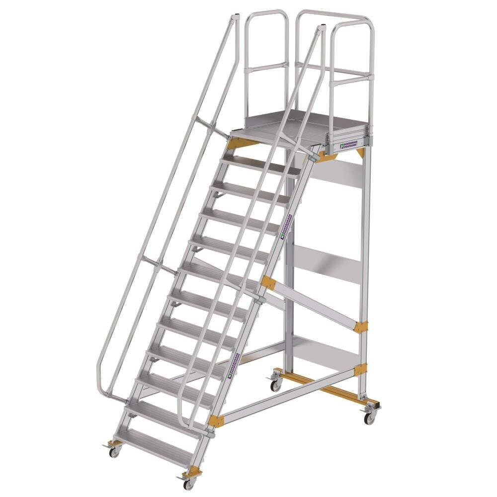 Munk Vliegtuigtrap 12 treden (1.000mm), 60° Munk Vliegtuigtrap 12 treden (1.000mm), 60°