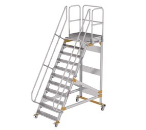 Roossien Vliegtuigtrap 11 treden (1.000mm), 60°