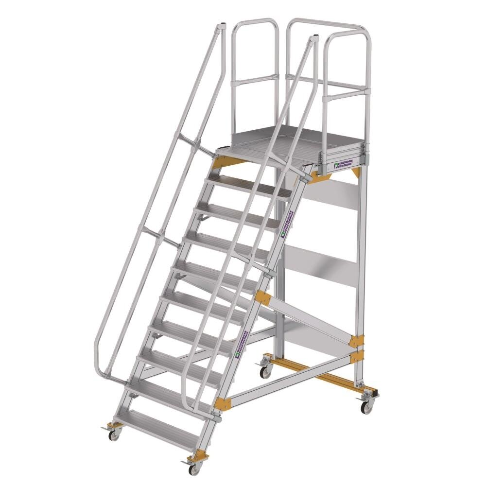 Roossien Vliegtuigtrap 10 treden (1.000mm), 60°