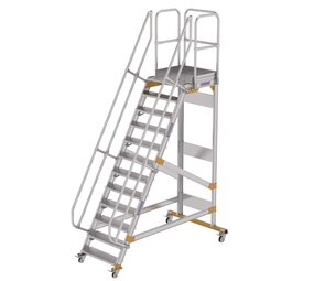 Roossien Vliegtuigtrap 12 treden (800mm), 60°