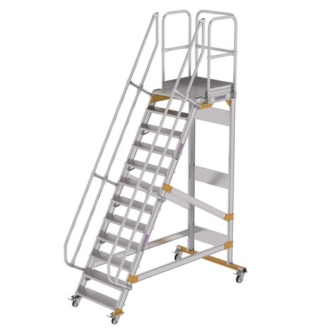 Roossien Vliegtuigtrap 12 treden (800mm), 60°