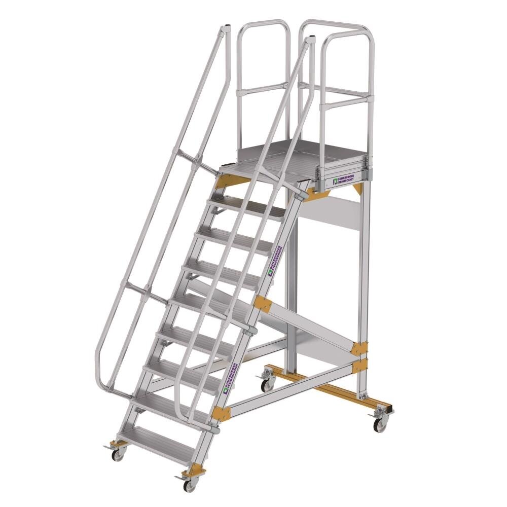 Roossien Vliegtuigtrap 9 treden (800mm), 60°