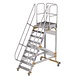 Roossien Vliegtuigtrap 9 treden (800mm), 60°