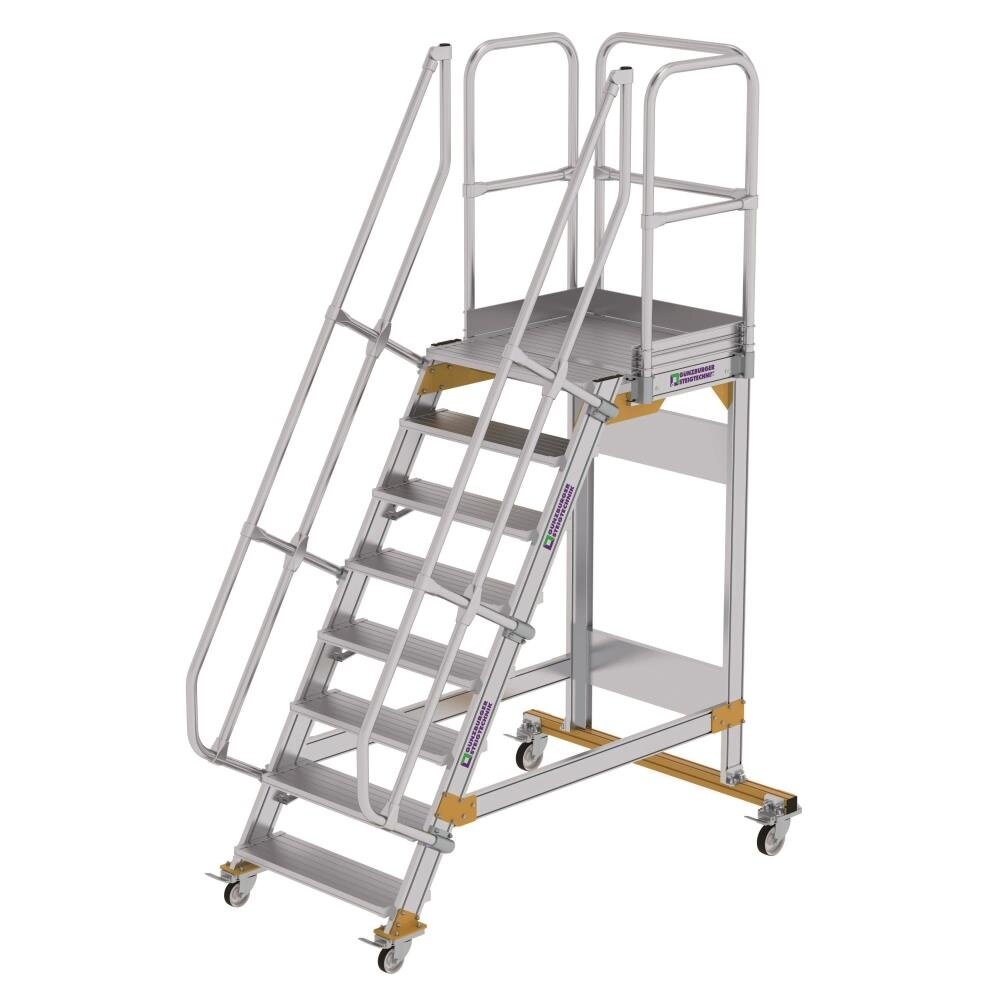 Roossien Vliegtuigtrap 8 treden (800mm), 60°