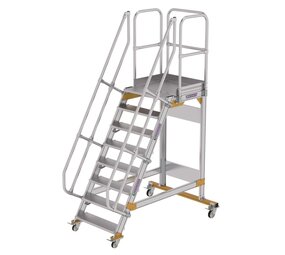 Roossien Vliegtuigtrap 8 treden (800mm), 60°