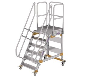 Roossien Vliegtuigtrap 6 treden (800mm), 60° Roossien Vliegtuigtrap 6 treden (800mm), 60°