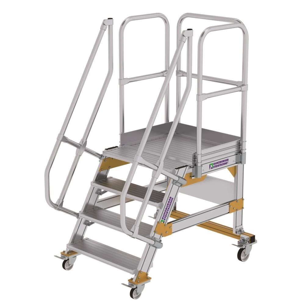 Roossien Vliegtuigtrap 4 treden (800mm), 60°