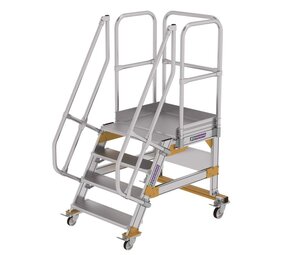 Munk Vliegtuigtrap 4 treden (800mm), 60° Munk Vliegtuigtrap 4 treden (800mm), 60°