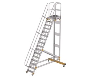 Roossien Vliegtuigtrap 16 treden (600mm), 60°