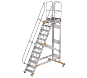 Roossien Vliegtuigtrap 12 treden (600mm), 60°