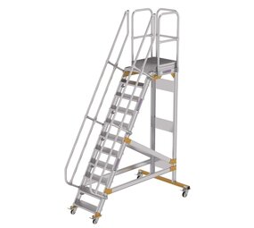 Roossien Vliegtuigtrap 11 treden (600mm), 60°