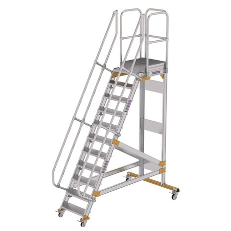 Roossien Vliegtuigtrap 11 treden (600mm), 60°