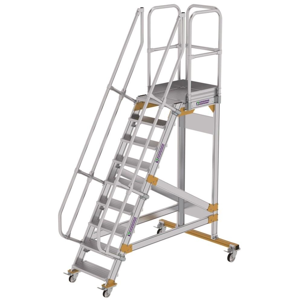 Roossien Vliegtuigtrap 9 treden (600mm), 60° Roossien Vliegtuigtrap 9 treden (600mm), 60°