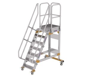 Munk Vliegtuigtrap 7 treden (600mm), 60° Munk Vliegtuigtrap 7 treden (600mm), 60°