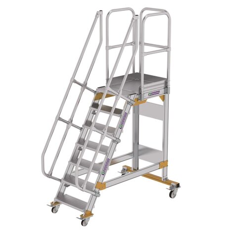 Roossien Vliegtuigtrap 7 treden (600mm), 60°