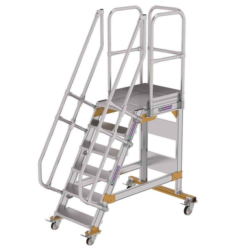 Roossien Vliegtuigtrap 6 treden (600mm), 60°