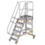 Munk Vliegtuigtrap 6 treden (600mm), 60°