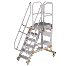 Roossien Vliegtuigtrap 6 treden (600mm), 60°