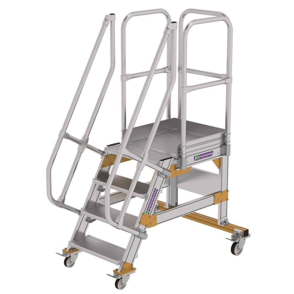 Roossien Vliegtuigtrap 4 treden (600mm), 60°