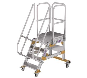 Roossien Vliegtuigtrap 4 treden (600mm), 60°