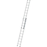 Munk 2-delige aluminium opsteekladder, 2x10 sporten Munk 2-delige aluminium opsteekladder, 2x10 sporten