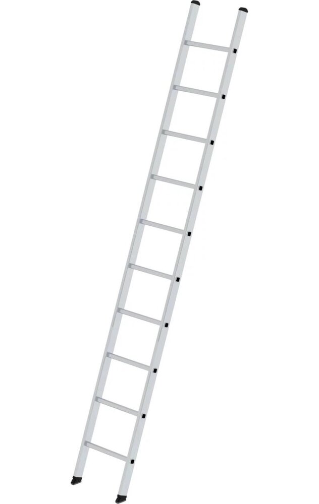 Roossien Aluminium enkele ladder, 10 sporten