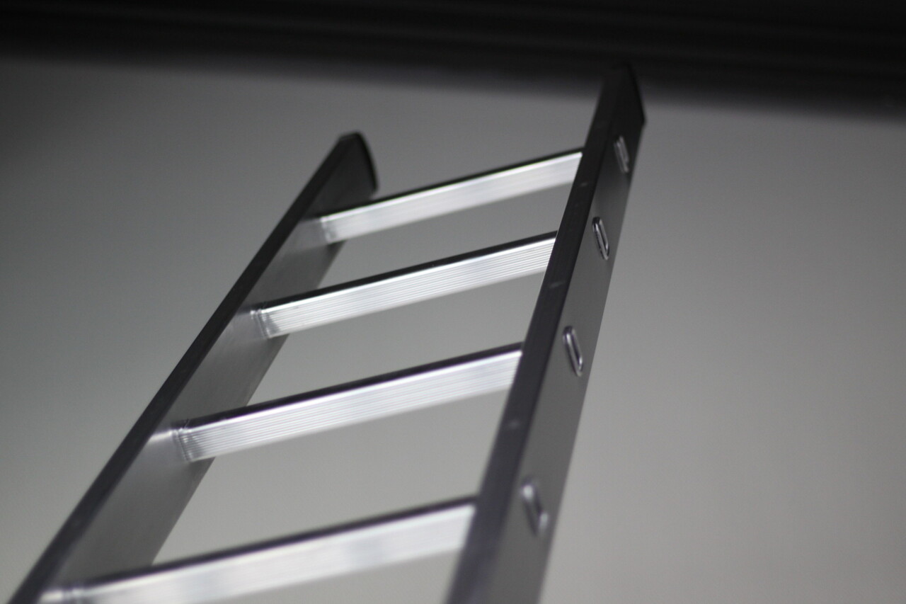 Munk Aluminium enkele ladder, 10 sporten Munk Aluminium enkele ladder, 10 sporten
