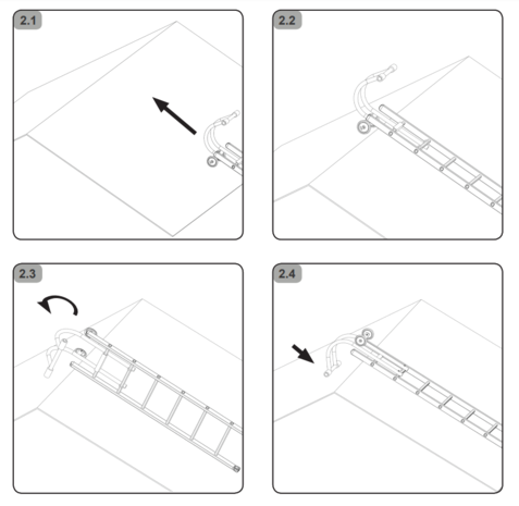Roossien Nokhaak voor ladders