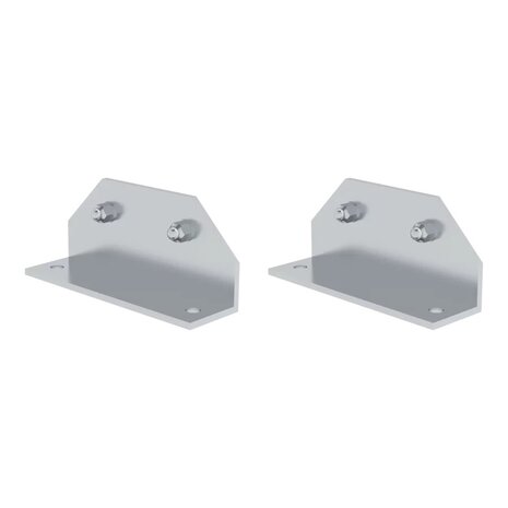 Munk Voetplaat voor vloerbevestiging