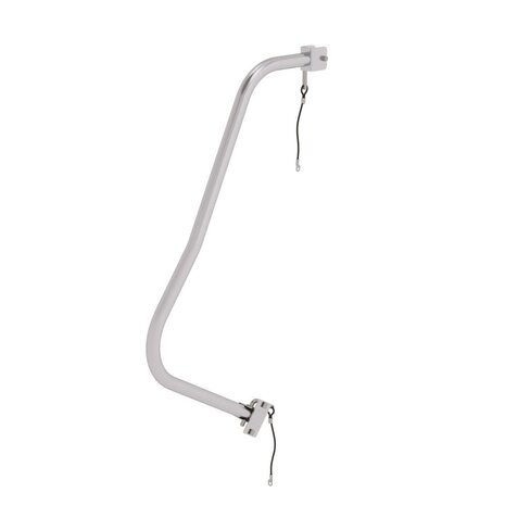 Roossien Demontabele handleuning voor bordestrap, links, 3 - 4 treden