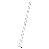 Roossien 2-delige opsteekladder, 2x17 sporten met stabilisatiebalk