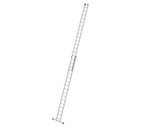 Roossien 2-delige opsteekladder, 2x17 sporten met stabilisatiebalk
