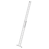 Munk 2-delige opsteekladder, 2x15 sporten met stabilisatiebalk Munk 2-delige opsteekladder, 2x15 sporten met stabilisatiebalk