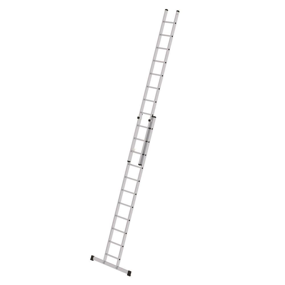 Roossien 2-delige opsteekladder, 2x11 sporten met stabilisatiebalk